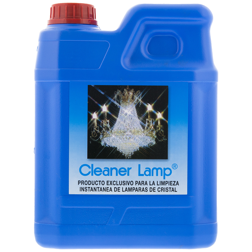 Bidón de 2L. Cleaner Lamp. Producto exclusivo para la limpieza instantanea de lámparas de cristal