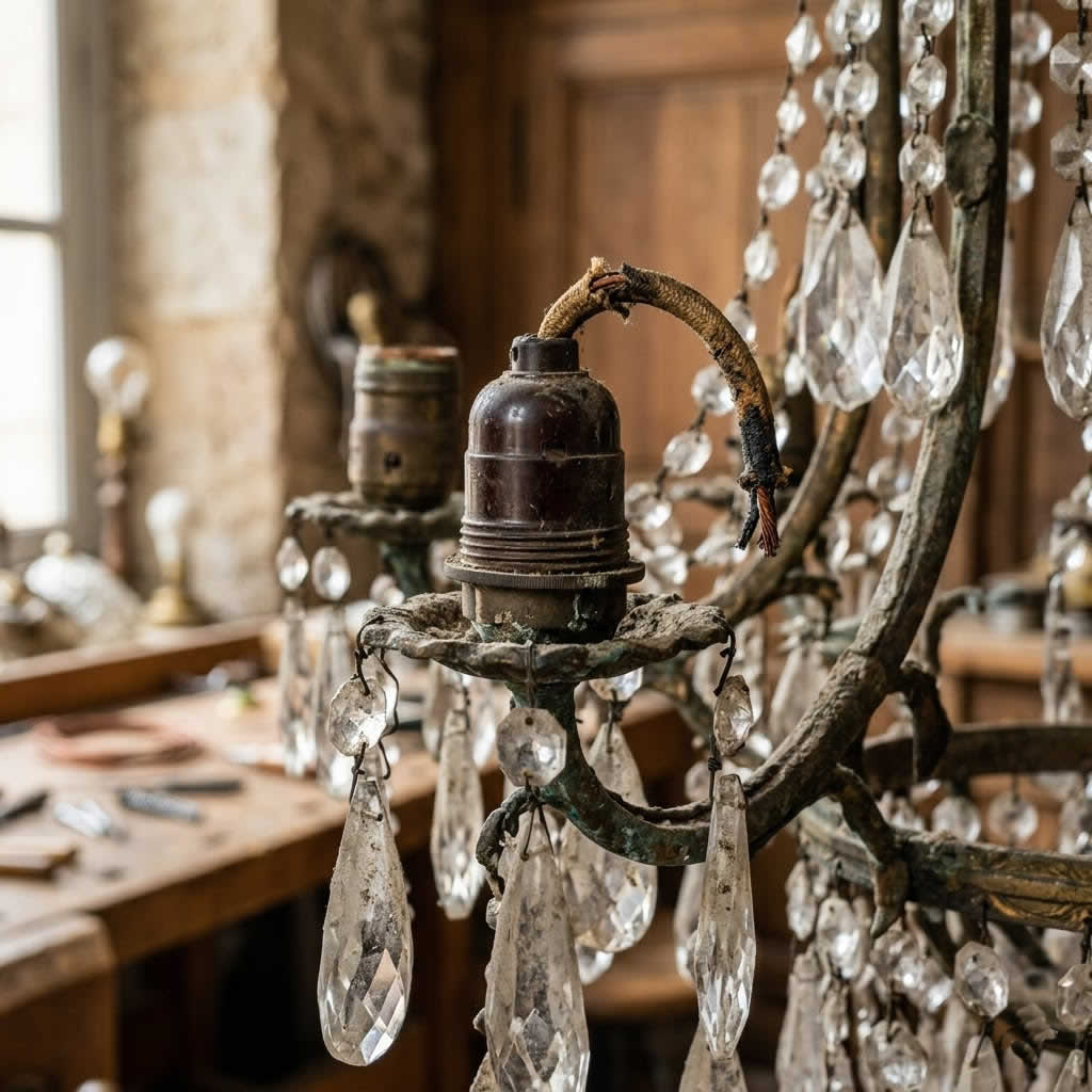 Limpieza de lámparas antiguas: detectar riesgos y mejorar su seguridad